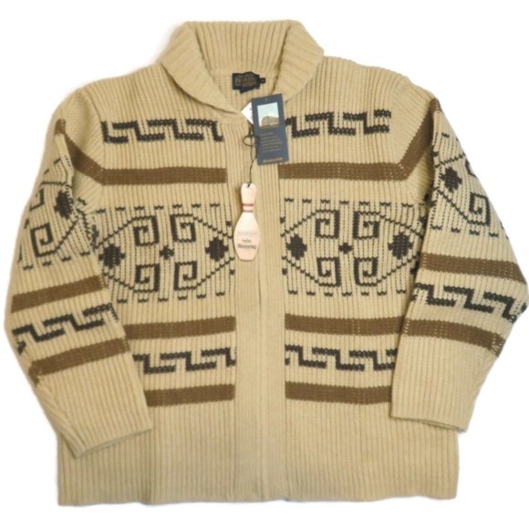 Pendleton Other - Pendleton Westerley The Dude Big Lebowski Sweater XL New Cardigan Lambswool